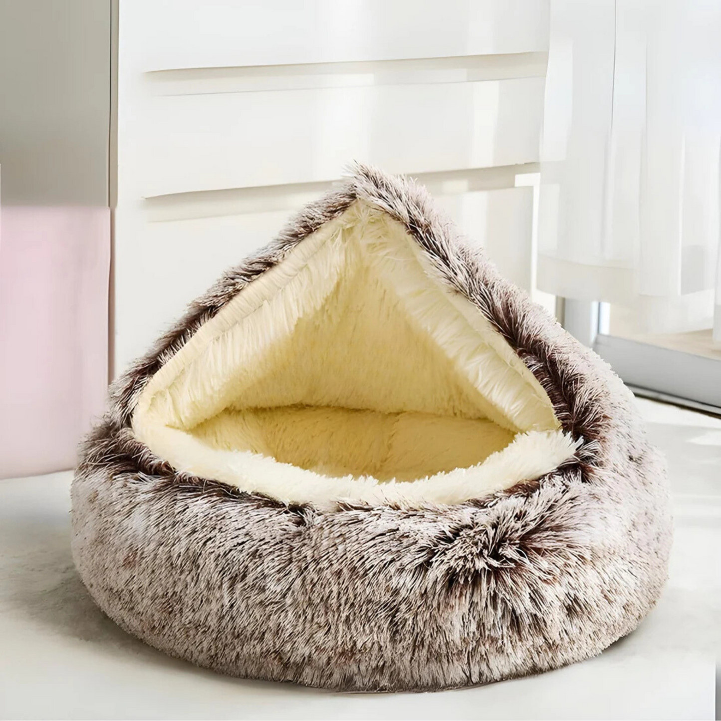 Panier Apaisant Ultra-Doux pour Chat & Petit Chien